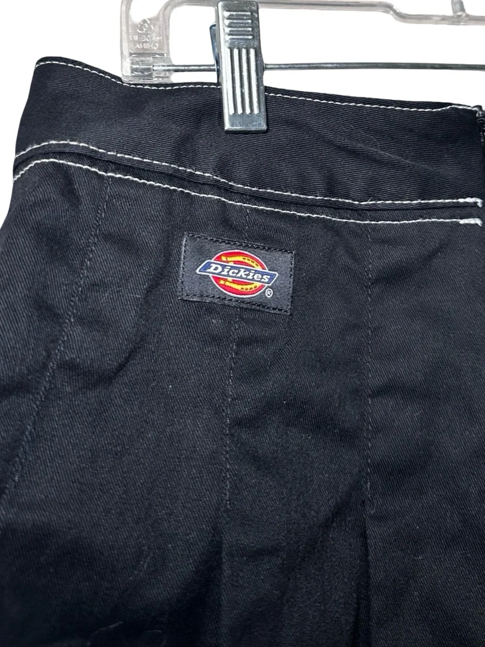 Dickies black pleated